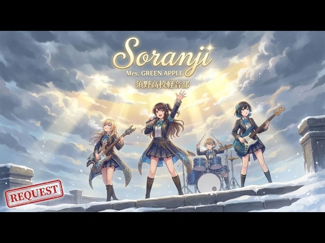 Soranji / Mrs. GREEN APPLE - 須野高校軽音部 (Band Cover) - YouTube