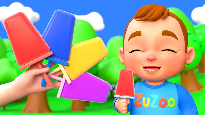 lollipops finger family song nursery rhymes | ZuZoo Nursery Rhymes & Kids Songs