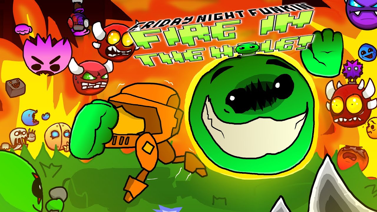 FIRE IN THE HOLE Pothole Hotfix full mod gameplay and reaction!! | Friday Night Funkin'