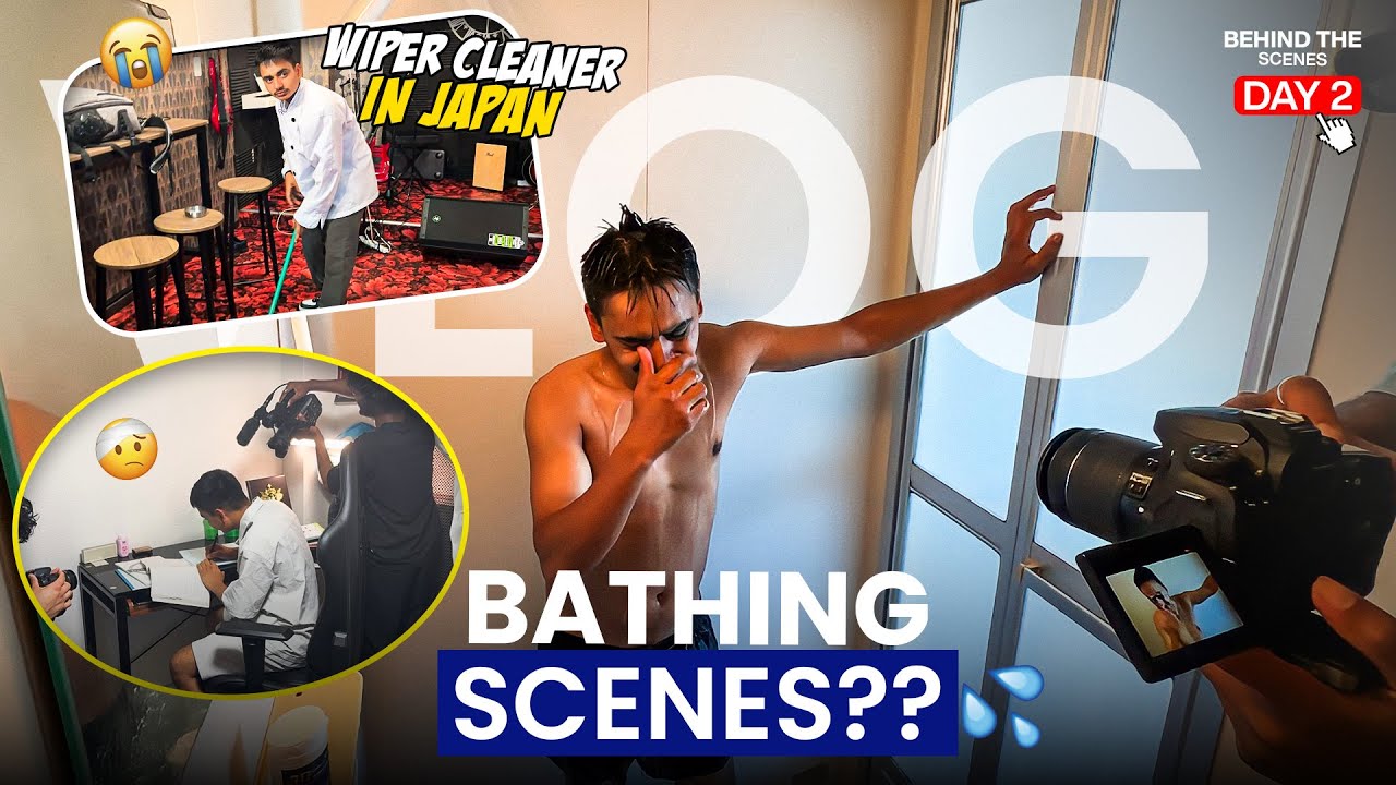 सुटिङमै बाथरुम सीन गर्दा यस्तो हालत भयो 😳🚿 @BAKA.rapper - YouTube