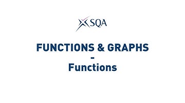 (SQA Higher) Functions & Graphs: Functions