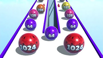 Ball Merge 2048 - All Levels Ball Gameplay Android, iOS ( Level 1698 - 1708 )