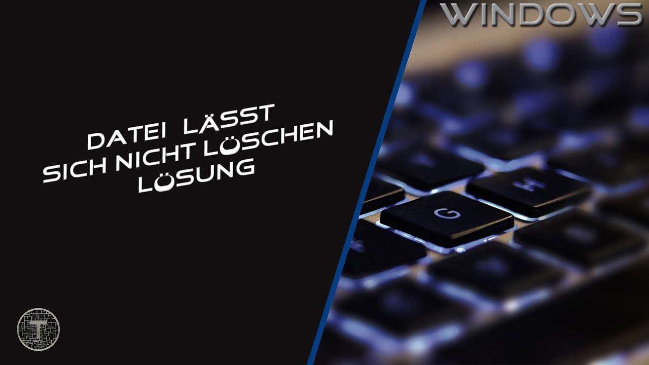 New Datei lässt sich nicht löschen ~ Lösung || Windows 10