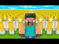 Can 1 Man Defeat 1000 Army in Minecraft?