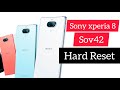 Sony xperia 8 SOV42 Hard reset