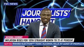 Full Journalists' Hangout: Inflation Rises For 10th Straight Month To 21.47 Percent Update
