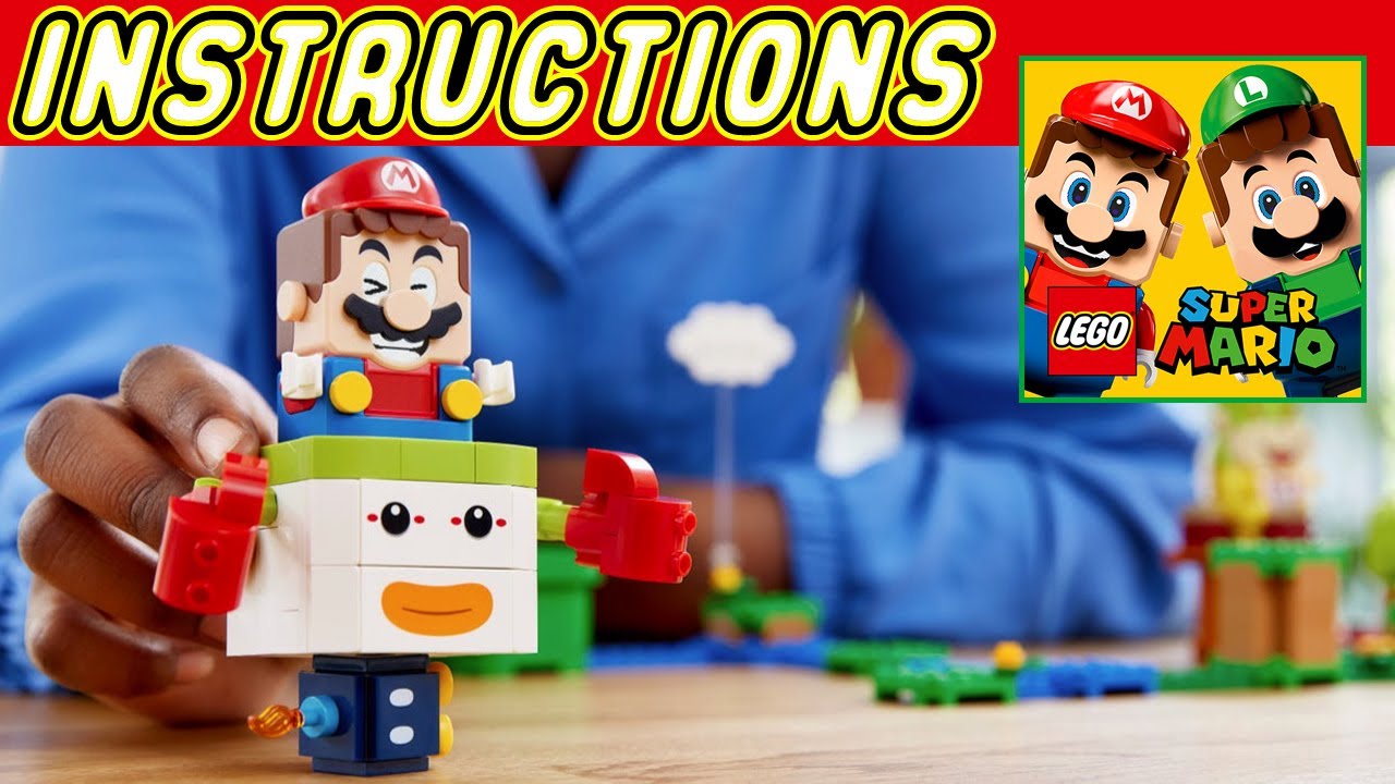 Bowser Jr.'s Clown Car Expansion Set 71396 Instructions | LEGO Super Mario & Luigi😍😍😍