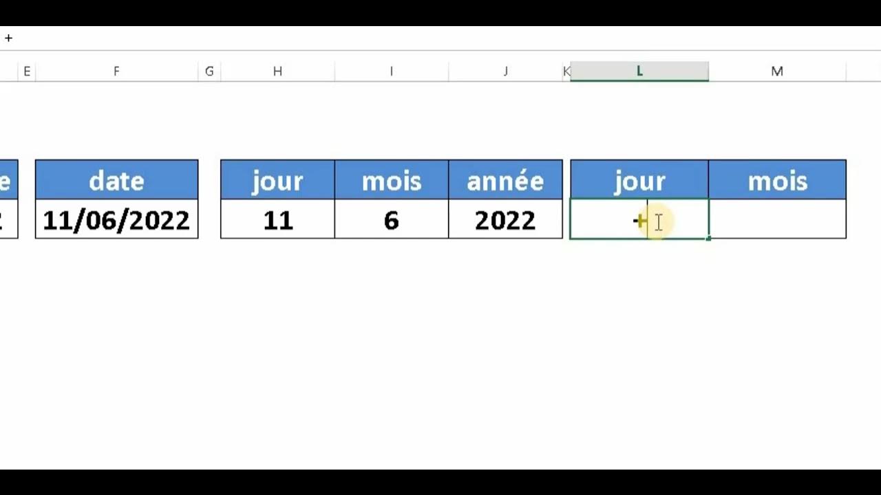 les dates sur excel تعلم التواريخ في الاكسل YouTube