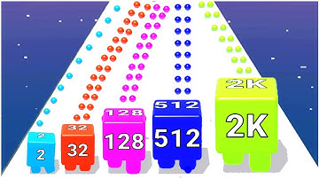 2048 Jelly Shooter - Gameplay Walkthrough - Levels 1-10