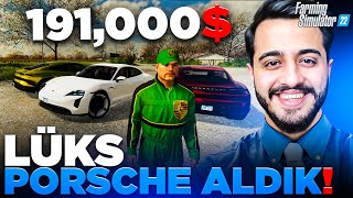 ÇİFTLİĞİMİZE SON MODEL PORSHCE TAYCAN ALDIK! Farming Simulatör #42 screenshot 4