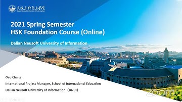 Introducing Dalian Neusoft University of Information - Online Chinese Language Program