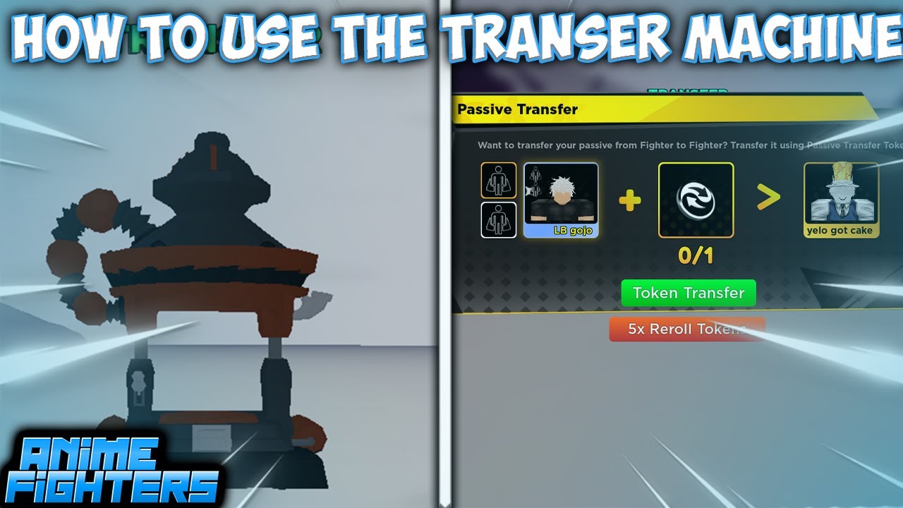 How to get Passive Transfer Tokens in Anime Fighters Simulator