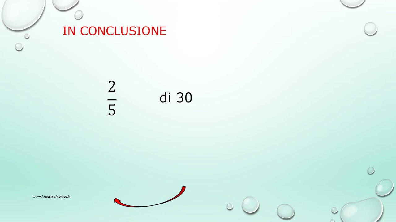 FRAZIONE DI UN NUMERO