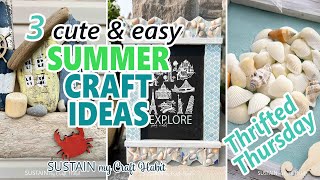 3 Easy Beachy DIY Summer Crafts to Make in 2023!