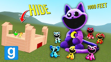 Can BIG SMILING CRITTERS break into my FORT?! (Garry