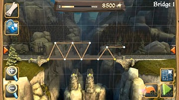 #BridgeConstructor Medieval Walkthrough Chapter 3 Bridge 1