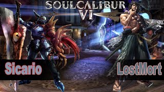 SC6: Sicario (Nightmare) vs LostMort (Mitsurugi) Soul Calibur 6 Ranked Match