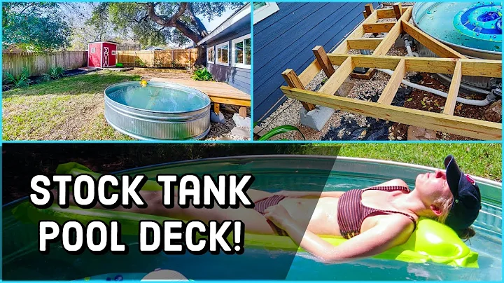 Making a Deck for a Stock Tank Pool | Pinterest - DIY - DayDayNews