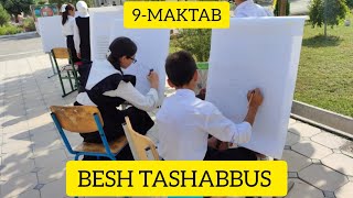 BESH TASHABBUS TADBIRIDAN LAVXA 9-MAKTAB #musiqa #sport #beshtashabbus