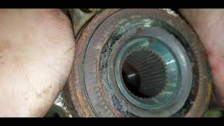 how to change wheel bearing on vw Tiguan