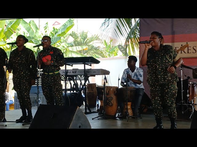 Ghana Immigration Service Is Always On Point With Ghana Gospel Music Live Band Music class=