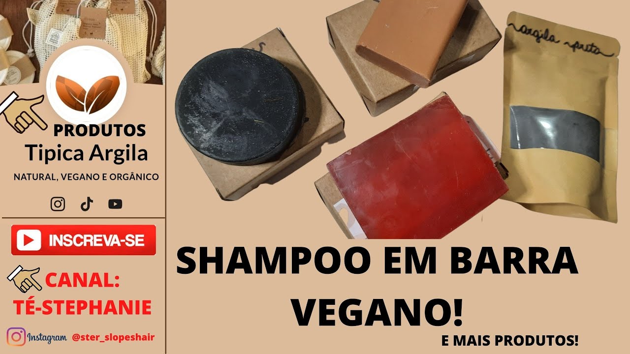 Shampoo Sólido Vegano!
