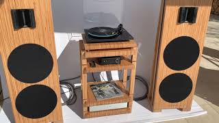 Sound check open baffle speakers by inception Monaco