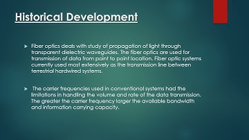 Optical Fiber Communication