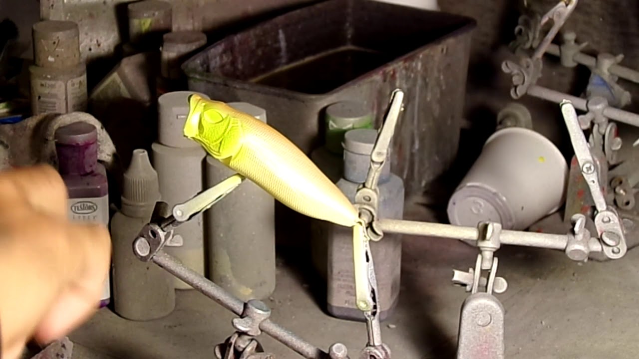 How to paint a Topwater Frog Lure