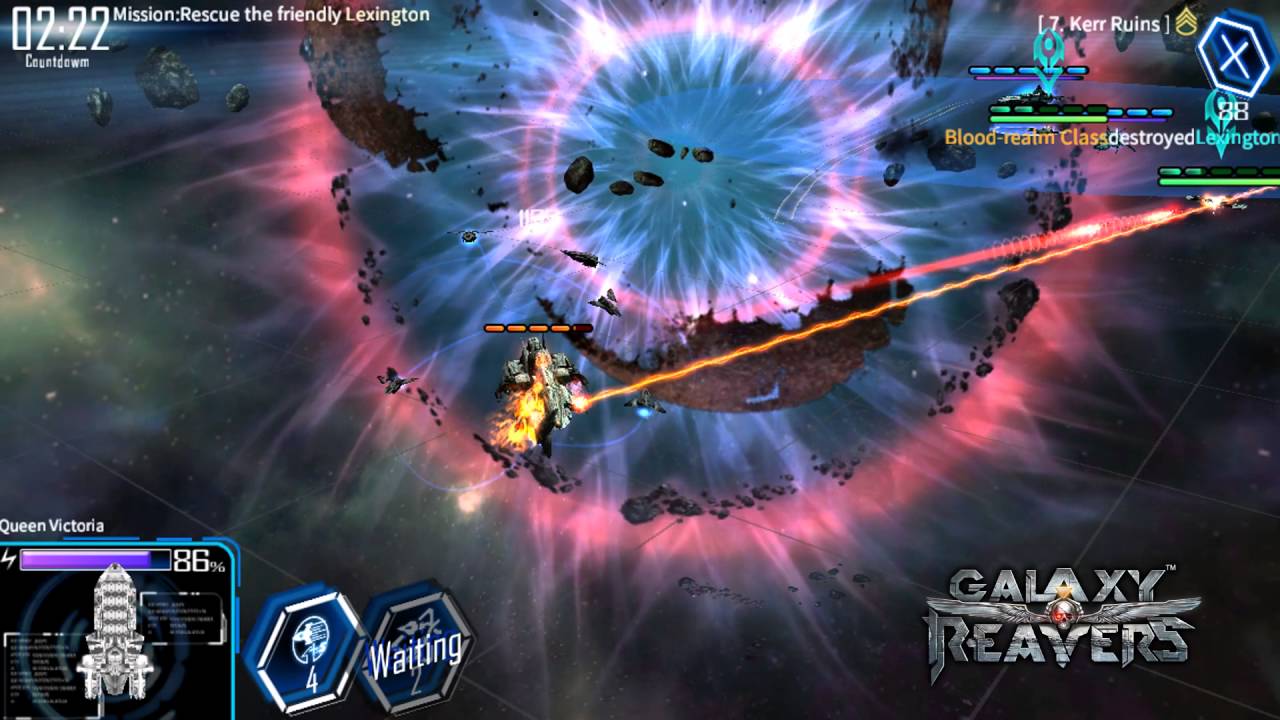 Лучшие игры для Android с хорошей графикой. Galaxy Reavers — стратегия для Android. Фото.