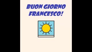 Buongiorno Francesco (CAA e Chitarra)