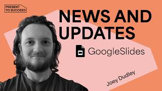 Mastering Google Slides: Pro Design Tips | Present to Succeed 2022 Session by Joey Dudley Wealth