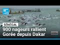 900 Nageurs Participent à la Traversée de Gorée à Dakar 🏊‍♂️
