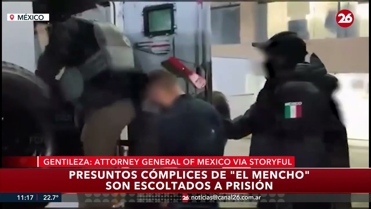 🇲🇽 CÓMPLICES DE EL MENCHO | Los detenidos en Jalisco enfrentan cargos por delitos federales y armas