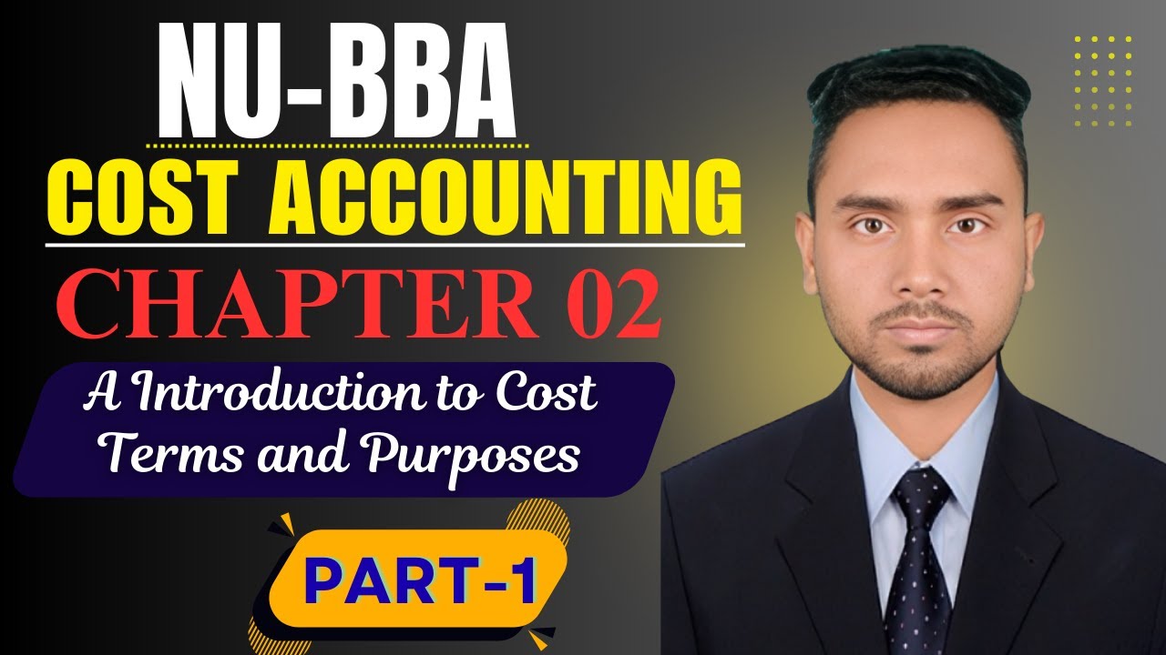 An Introduction to Cost Terms and Purposes II Cost Accounting Chapter 2 ...