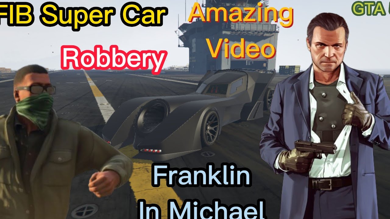 Pkay GTA 5 Franklin In Michael FIB Super Car #Zainozaingaming - YouTube