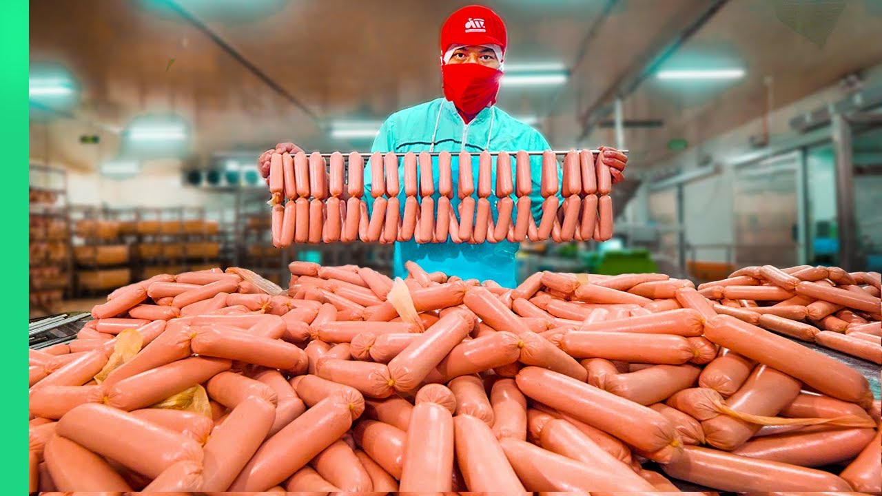 Vietnamese Sausage Factory!!! How the Sausage is... - youtube