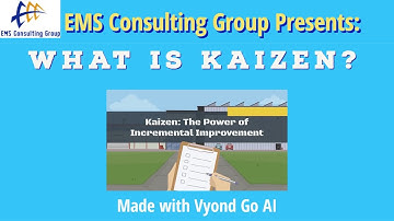 Kaizen - What is Kaizen?  (Kaizen versus Kaizen Events)  What is the correct approach?