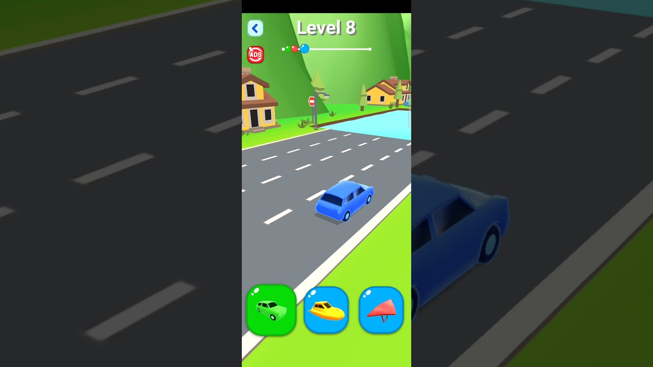 Level 8 Shape Shifting Walkthrough| Shape Shifting Gameplay