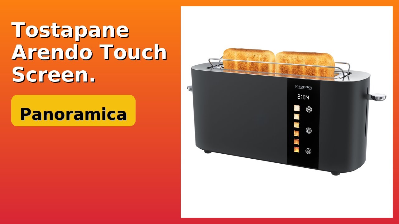 Tostapane touchscreen ad alta velocità, tostapane intelligente a 2 fet