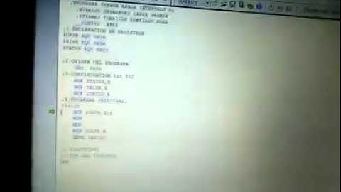 prende y apagar 1 en MPLAB