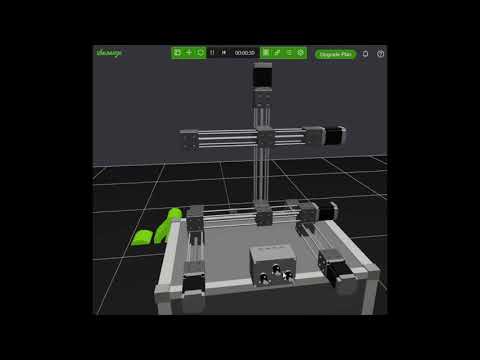Kinematics demo with Simumatik