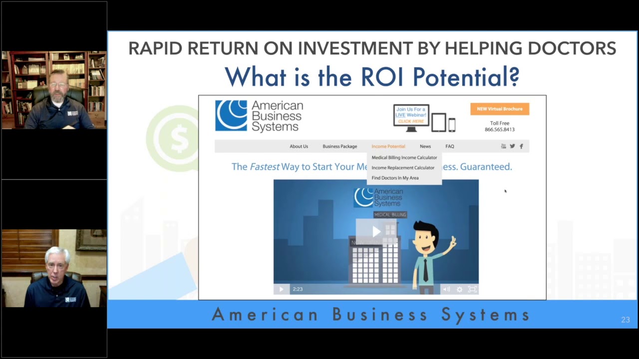 Earn a Rapid Return on Investment with this Medical Billing Business!