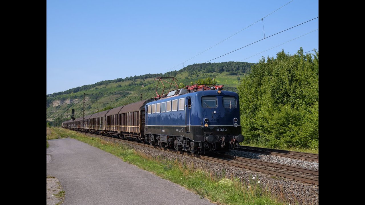 Henkelzugdurchfahrt in Hain an der Spessartrampe [Kurzvideo]
