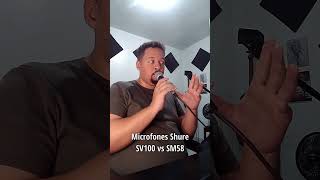 Shure SV100 vs SM58  #shure #sm58 #sv100
