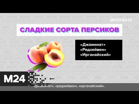Как выбрать сочные и сладкие персики? "Городской стандарт" - Москва 24