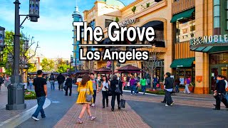 Hollywood The Grove Lunch Time Walk | 5k 60 | City Sounds
