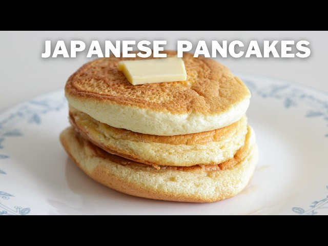 Fluffy Japanese Pancakes Recipe | Souffle Pancakes class=