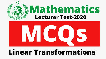 PPSC Lecturer Maths Test MCQS | Lecture 4