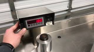 Web Techniques WT 25 Rewind Table for Sale from gb Flexo Equipment